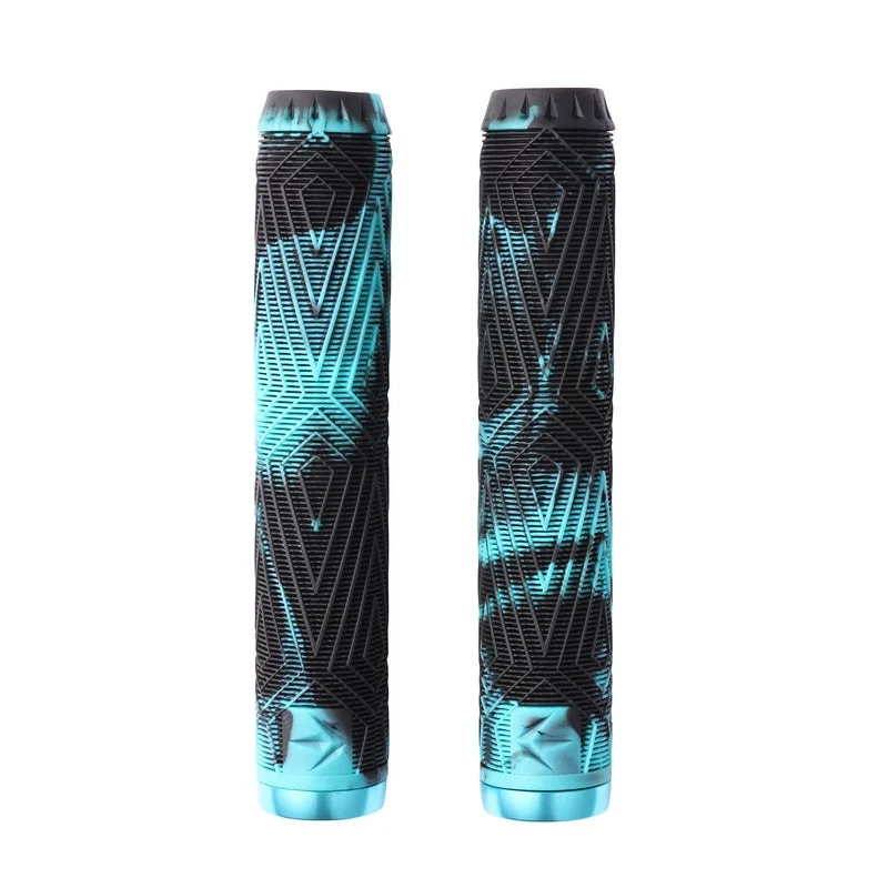 Envy Will Scott Hand Grips V2 - Black/Teal (Pair)