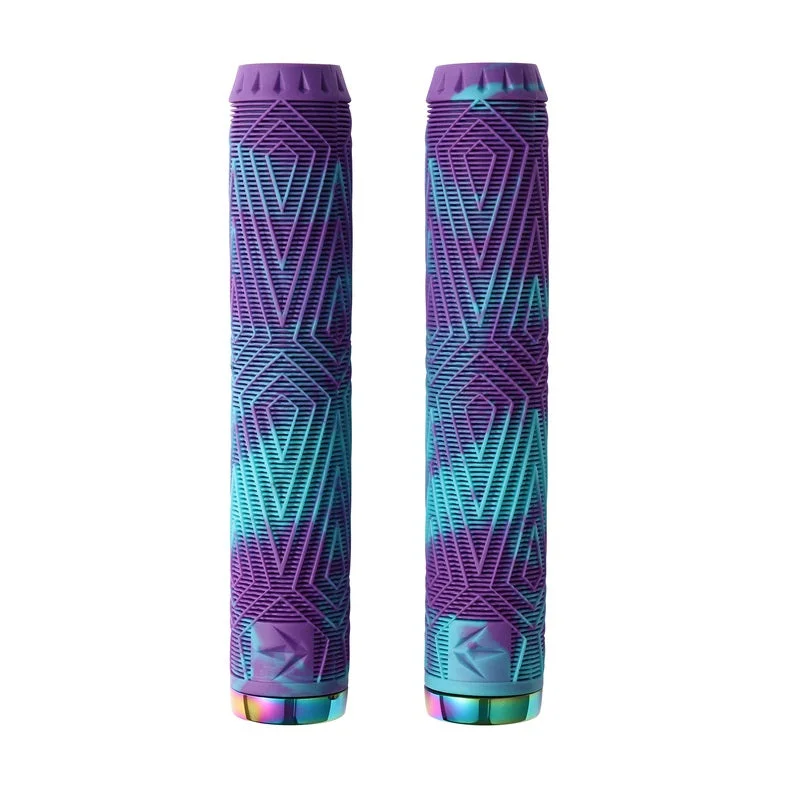 Envy Will Scott Hand Grips V2 - Purple/Teal (Pair)