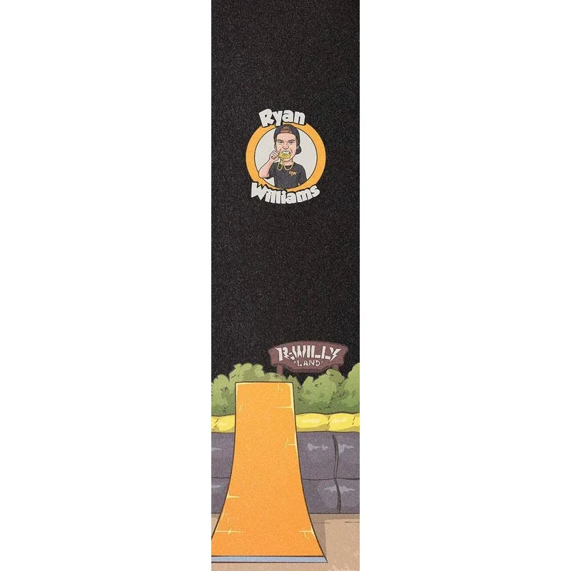 Figz Ryan Williams V2 Scooter Griptape - Black