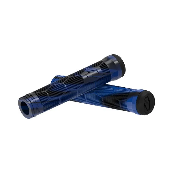 Fuzion Hex Z Grips - Black/Blue Swirl