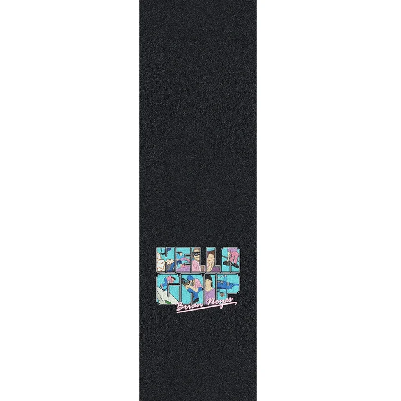 Hella Grip Classic GripTape 7"x24" - Brian Noyes Signature (Stacked)