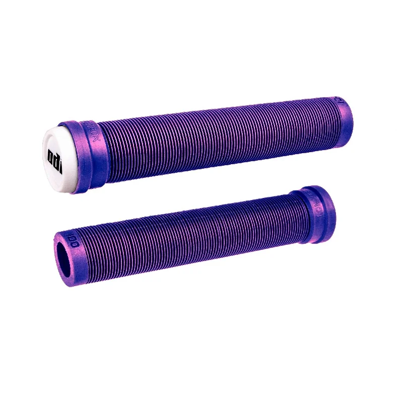 ODI Longneck SLX Flangeless Grips 160mm - Iridescent Purple