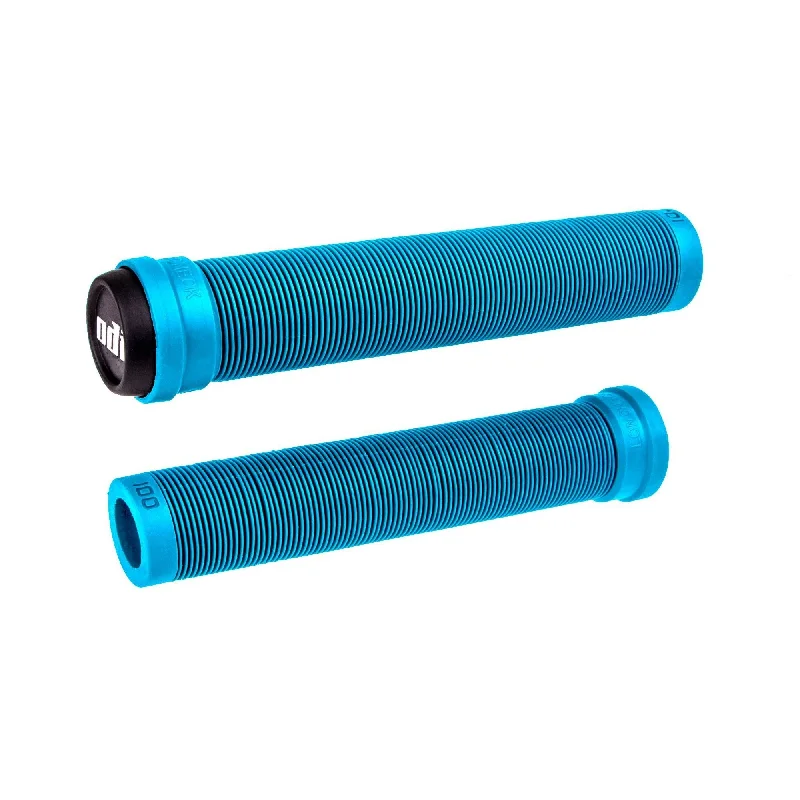 ODI Longneck SLX Flangeless Grips 160mm - Light Blue