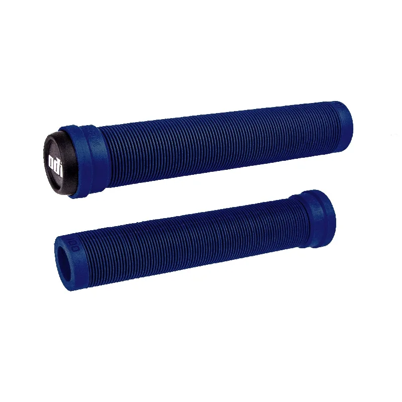 ODI Longneck SLX Flangeless Grips 160mm - Navy Blue