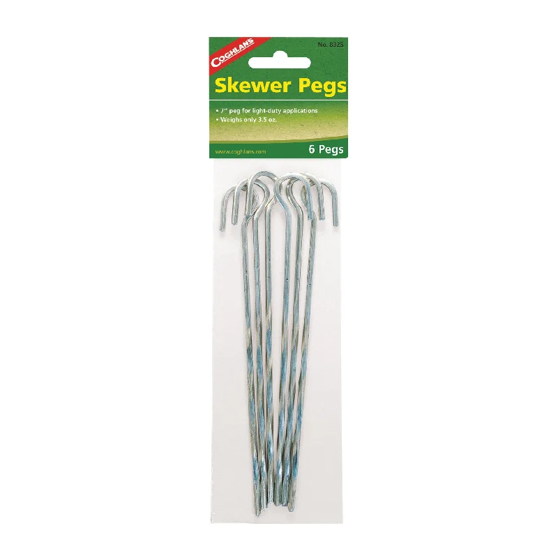 Coghlan's Steel Skewer Tent Pegs - 6 pack