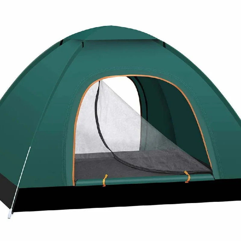 Instant Automatic pop up Camping Tent, 3-4 Persons Lightweight Tent, UV Protecti