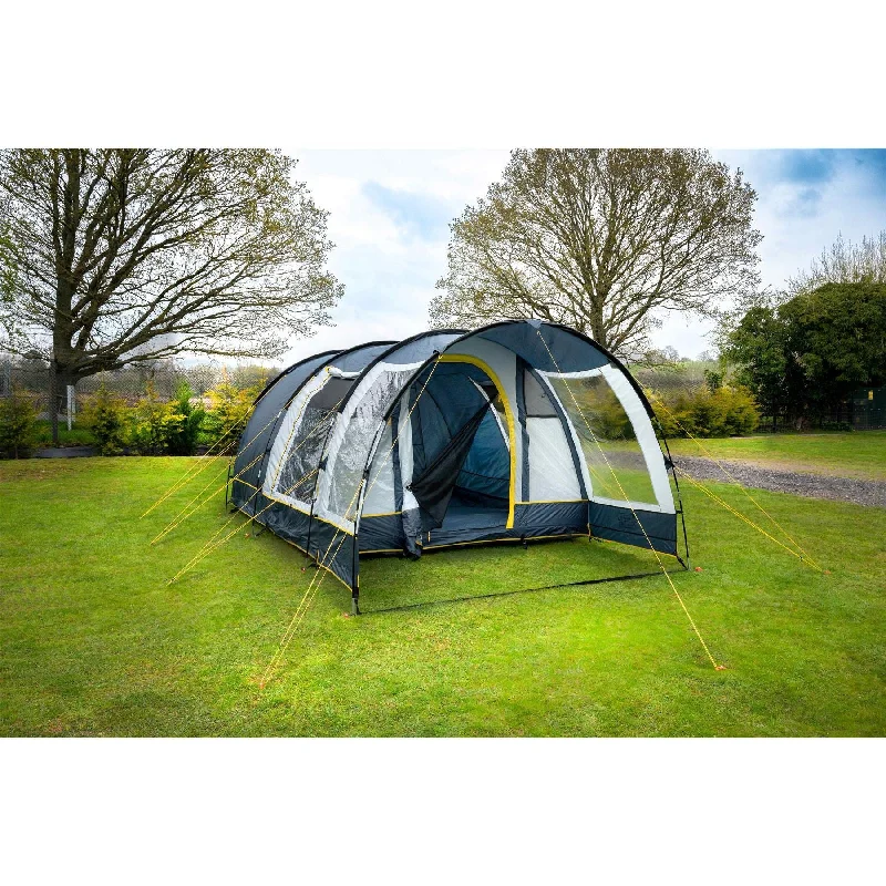 Maypole Bewdley 4 Person Family Tunnel Tent & Footprint Camping 4 Berth