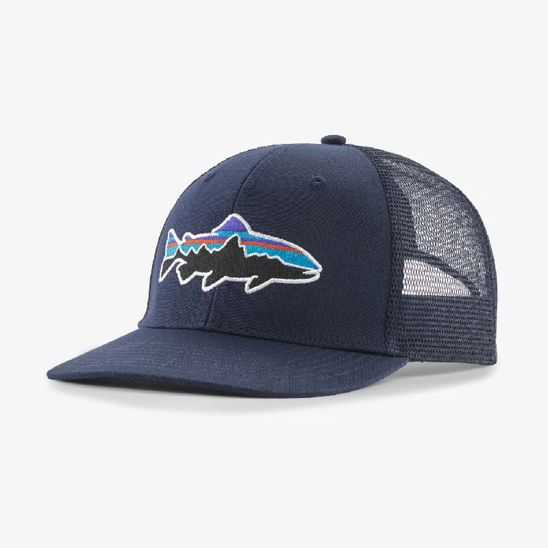 Fitz Roy Trout Trucker Hat - New Navy