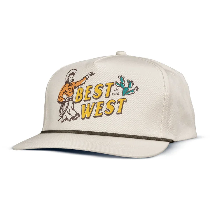 Best In The West Hat - White