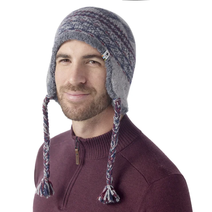 Hudson Trail Nordic Hat - Light Gray Heather