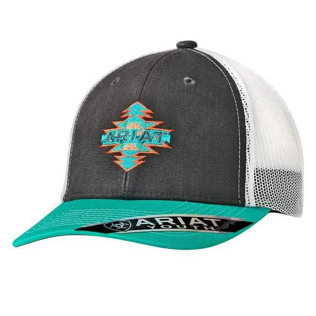 Youth Aztec Logo Mesh Snapback Hat