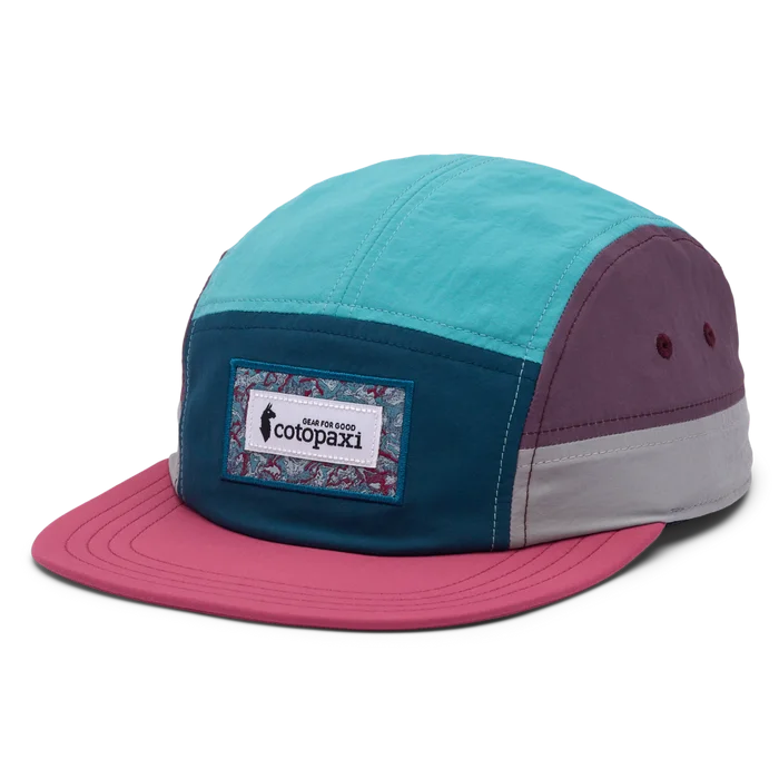 Altitude Tech 5-Panel Hat - Abyss/Sangria