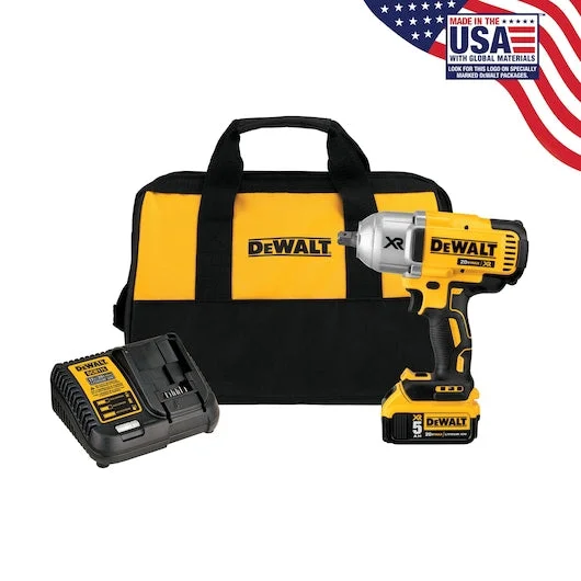 20V MAX XR High Torque 1/2 In. Cordless Impact Wrench With Detent Pin Anvil Kit