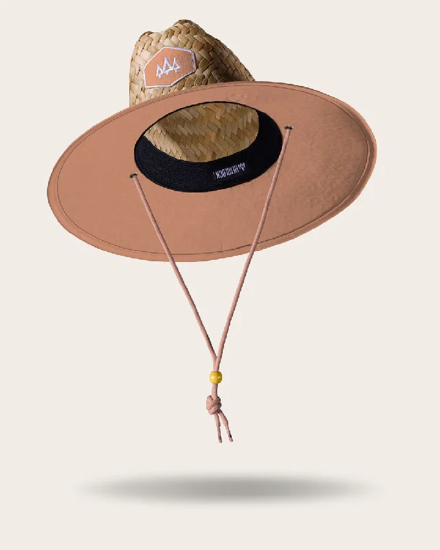 Red Clay Straw Hat - Red Clay Solid