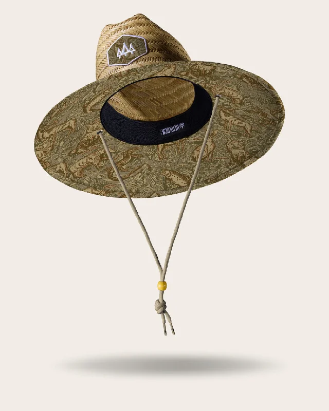 Wildwood Straw Hat - Wildlife