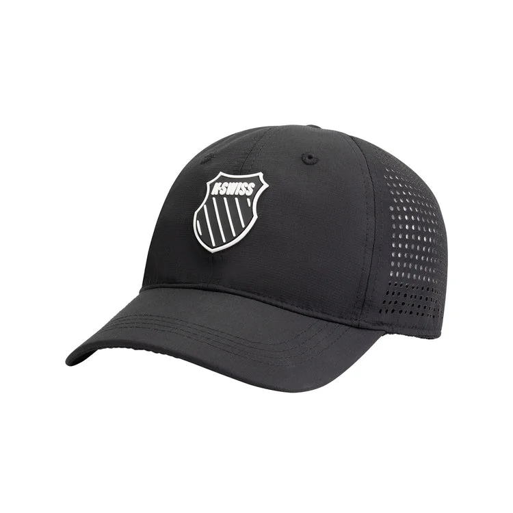 Unisex Mesh Court Hat, Black