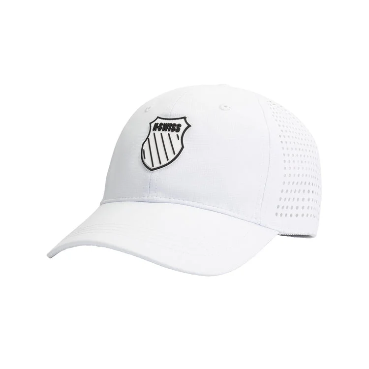 Unisex Mesh Court Hat, White