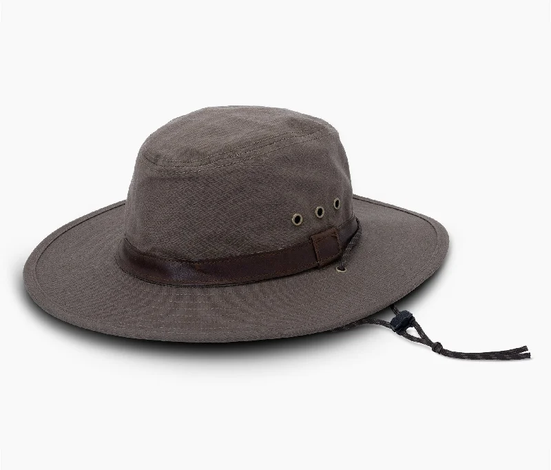 Endurawax Bush Hat - Dark Khaki