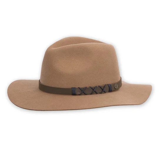 Women's Soho Wide Brim Hat - Brown