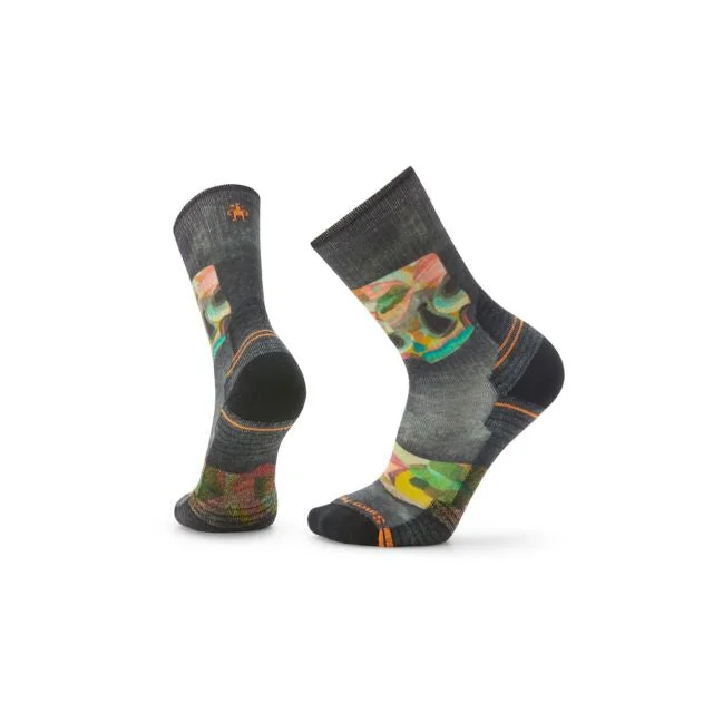 Hike Light Cushion Def Lyfe Print Crew Socks