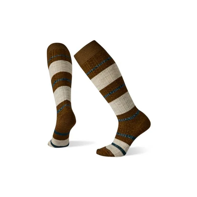 Women's Everyday Striped Cable Knee High Socks