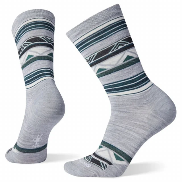 Women's Everyday Zig Zag Valley Crew Socks