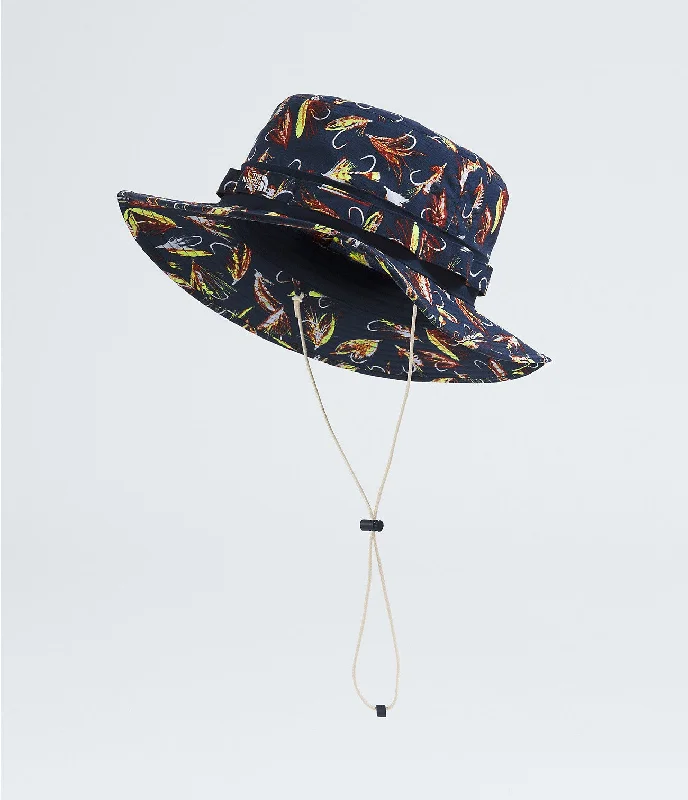 Class V Brimmer Hat - Summit Navy Hand Tied Fly Print