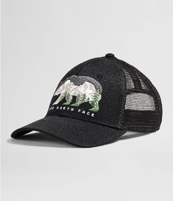 Embroidered Mudder Trucker Hat - TNF Black/Bear Graphic