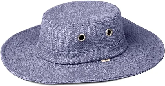 Hemp Canvas Sun Hat - Indigo