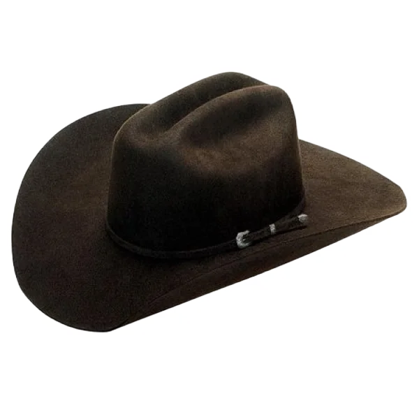 Dallas Wool Felt Hat - Chocolate Brown