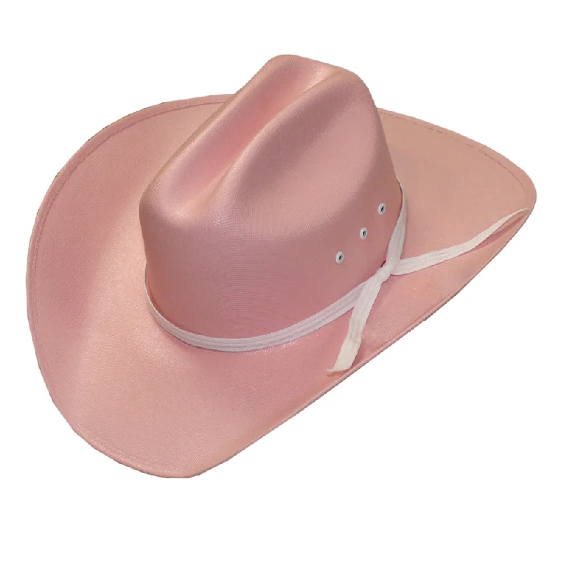 Youth Bonanza Lil Shooter Straw Hat - Pink