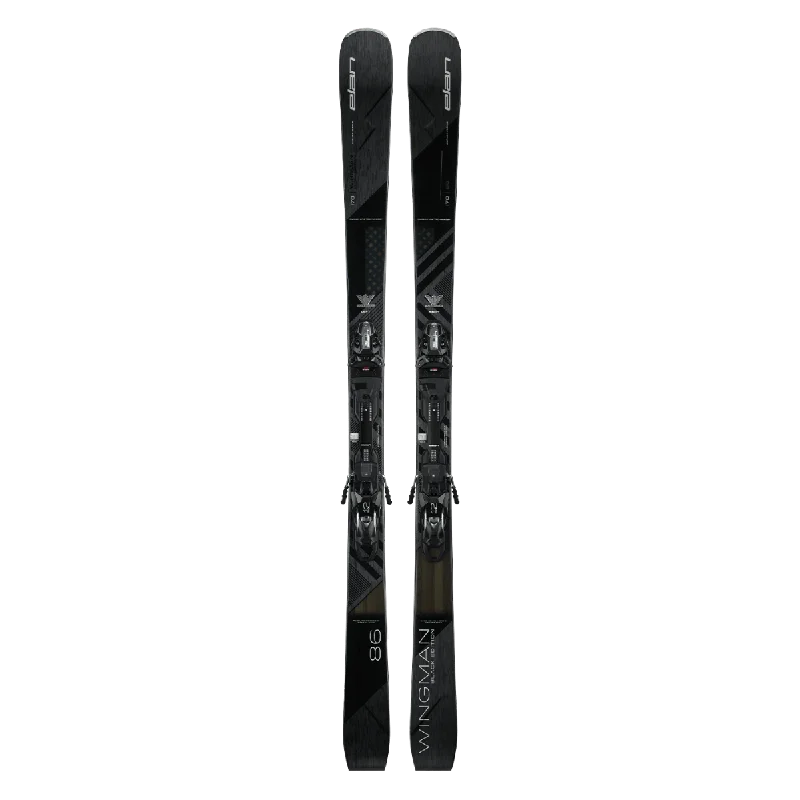 Elan Wingman 86 Black Edition W/EMX 12 Bindings Skis - 2025