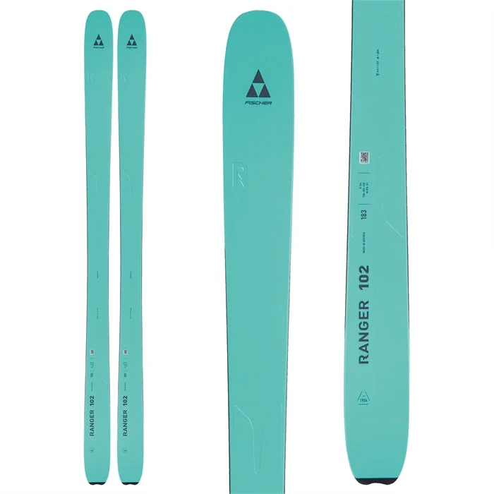 Fischer Ranger 102 FR Celeste Green Skis - 2024