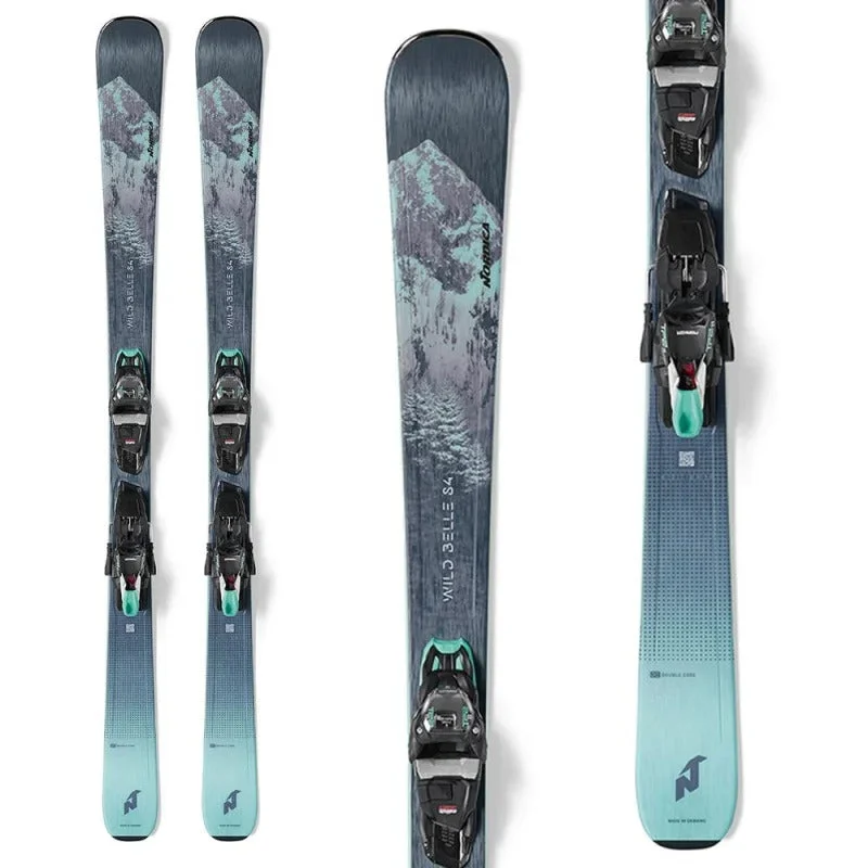 Nordica Wild Belle DC 84 & TP2 Light 11 Skis and Bindings - 2024