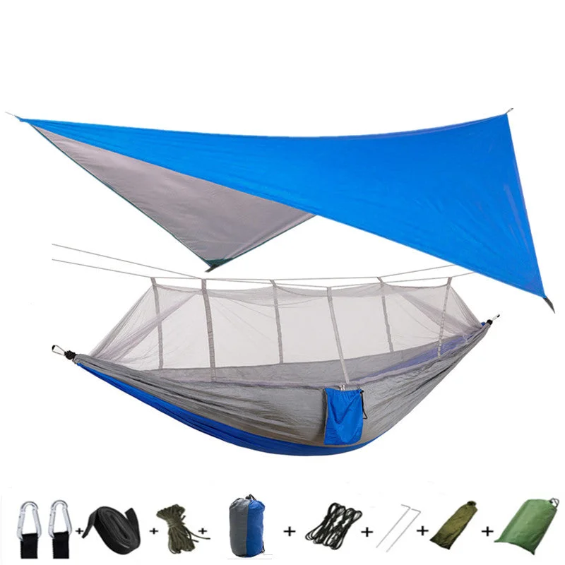 260x140cm BlueB with canopy