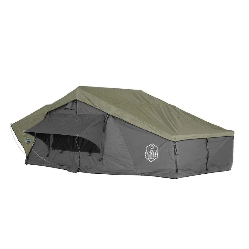 Overland Vehicle Systems HD Nomadic 4 Extended Soft Shell Roof Top Tent