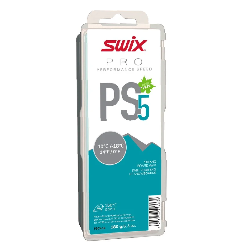 Swix Glide Wax - PS5 Turquoise 180g