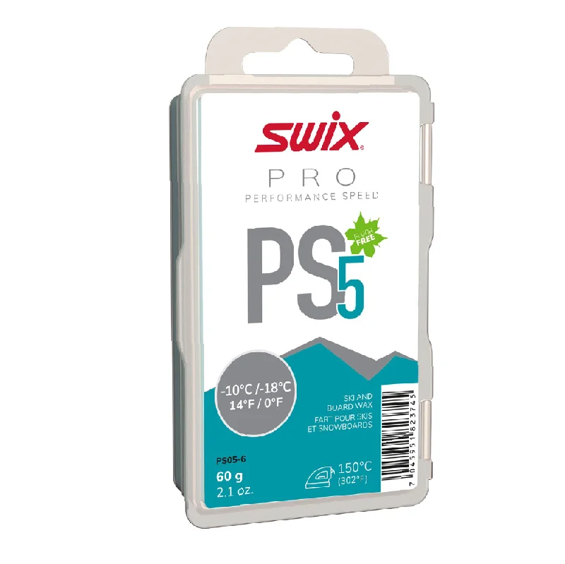 Swix Glide Wax - PS5 Turquoise 60g