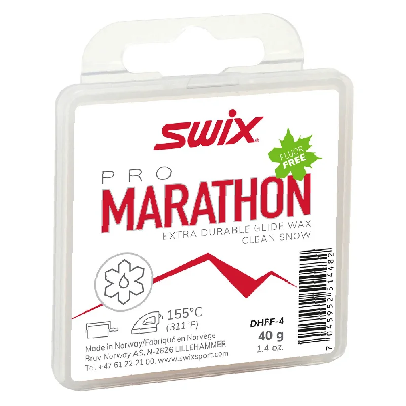 Swix Glide Wax - White Marathon