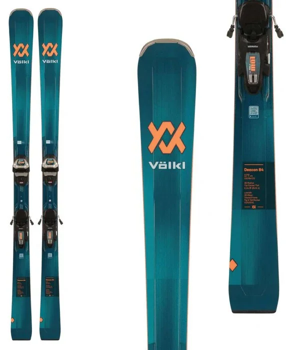 Volkl Deacon 84 Skis W/ Marker Lowride 13 GW Bindings - 2024